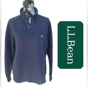 L.L. Bean Quilted Pullover – Men’s Size Medium